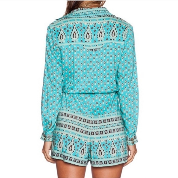 Spell Gypsiana turquoise romper - Picture 3 of 7